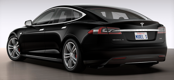 Slik ser forøvrig dagens Model S P85 ut.