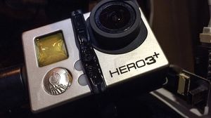 GoPro-kameraet taklet ikke den ekstreme varmen, og kom ikke tilbake i sin opprinnelige form.