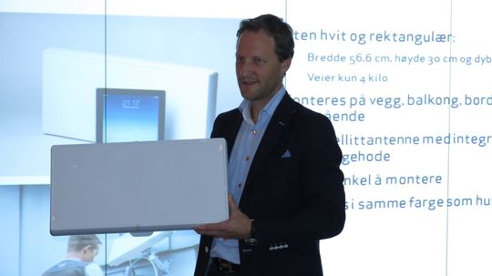 Denne plate antennen er Canal Digitals nye alternativ .
