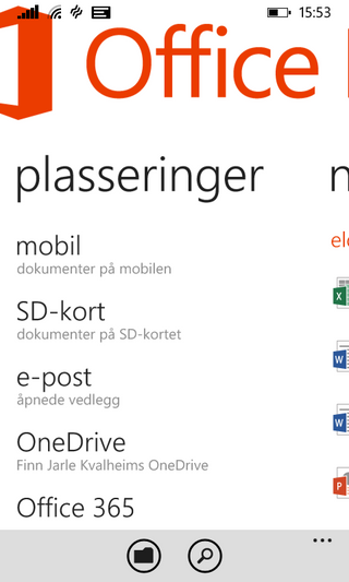 Office-pakken følger med, som vanlig.