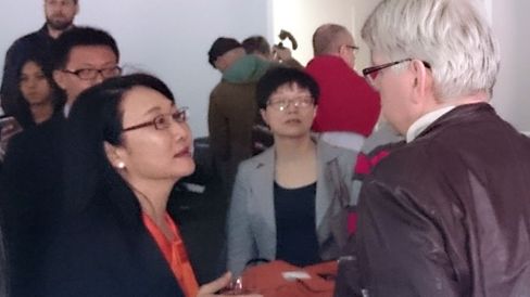 Styreleder i HTC, Cher Wang, vil gjerne vite hva vi mener om selskapets nye produkter.