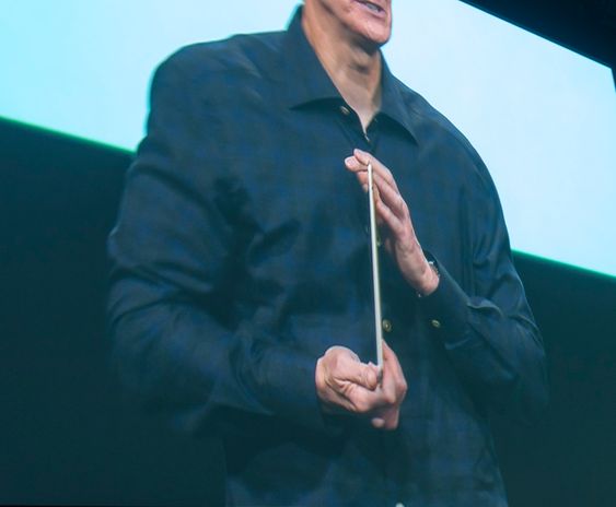 Så tynn er iPad Air 2.