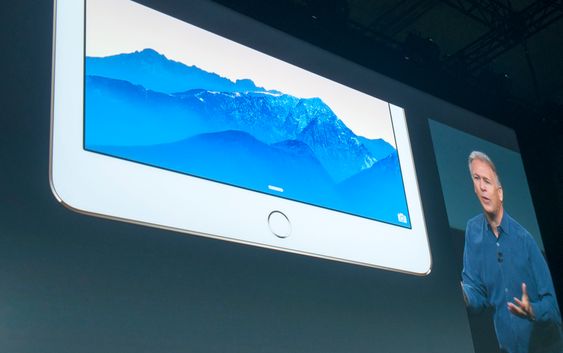 Touch ID vises frem. Det betyr at du kan låse opp padden med fingeravtrykket ditt.