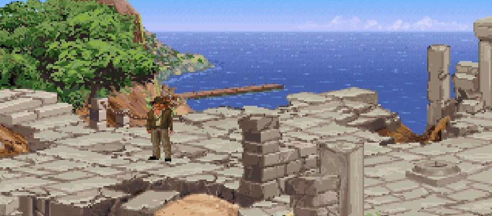 Indiana Jones and the Fate of Atlantis.