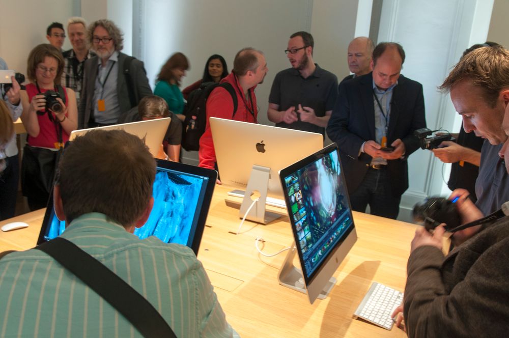Interessen for Apples nye alt-i-ett-maskin var stor.