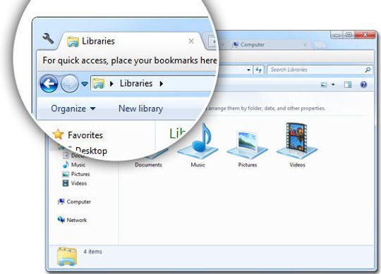 Clover gir deg faner i Windows 8.