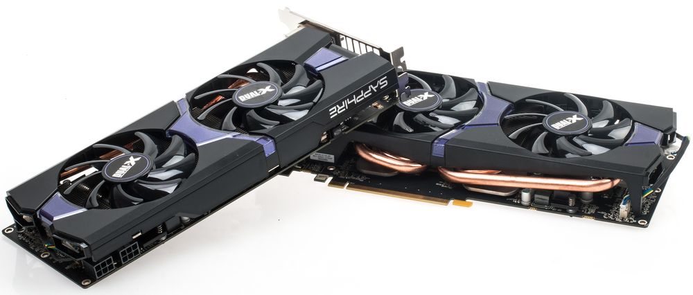 Sapphire Radeon R9 285 OC Dual-X Crossfire.