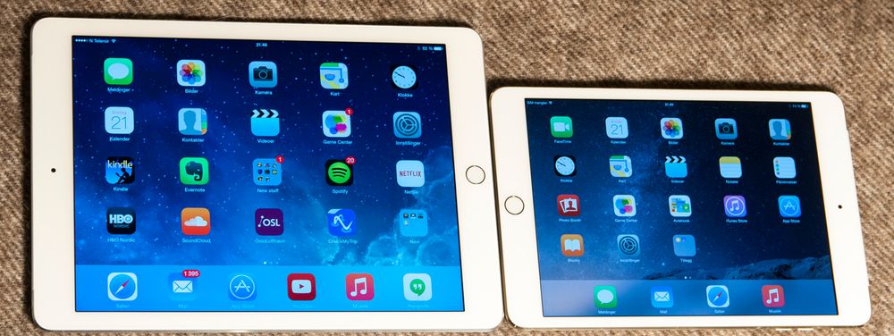 iPad Air 2 er det eneste virkelig nye nettbrettet fra Apple i år. iPad Mini 3 er i praksis forrige utgave med Touch ID-sensor lagt til.