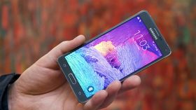 Galaxy Note 5 ser ut til å få samme skjerm som på forgjengeren, her avbildede Note 4.