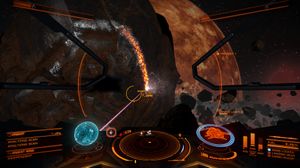 Gruvedrift i Elite: Dangerous er ikke helt som her hjemme på jorden. (bilde: Frontier Developments).