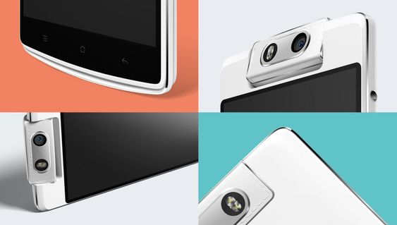 Detaljer fra Oppo N3.