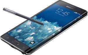 Samsung Galaxy Note Edge.
