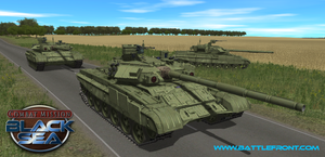 Russiske stridsvogner. (bilde: Battlefront).