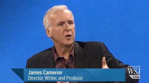 James Cameron ble intervjuet av WSJ om bruk av VR i film.