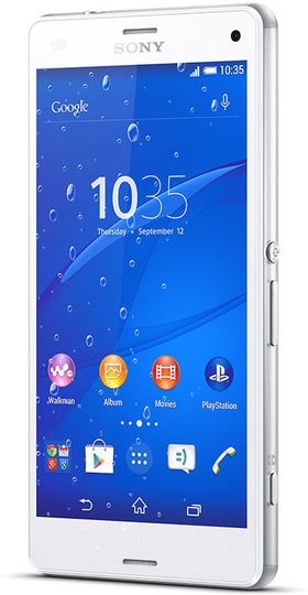 Sony Xperia Z3 Compact.