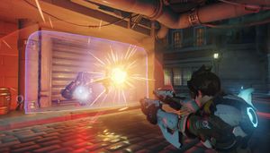 To figurer i aksjon i Overwatch.