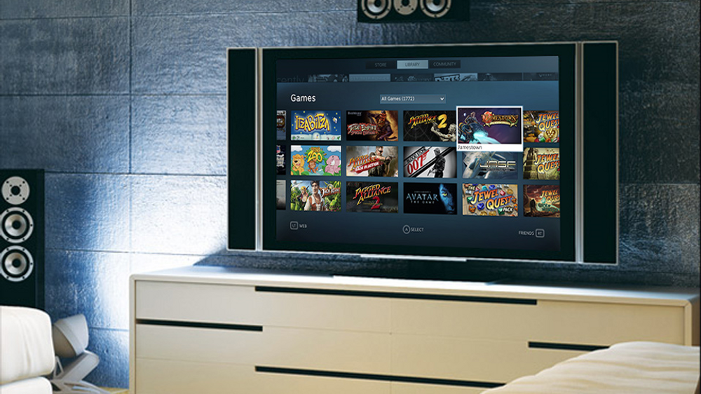 Big Picture Mode gjør PC-en veldig kontrollervennlig.