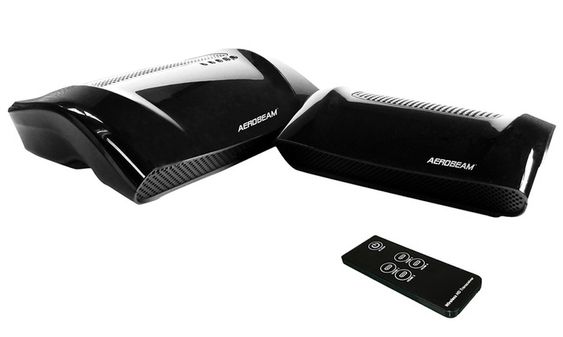 Zyxel AeroBeam WHD6215 består av to bokser som knyttes sammen med WirelessHD-standarden.