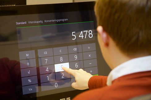 OVERFLØDIG BERØRING: Selv etter 30 dagers iherdig prøving kan jeg ikke si at berøringsskjermen på maskinen min har vært til mye nytte.