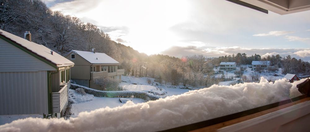 Om vinteren kan du ta deg god tid på morgenen, solen kommer ikke særlig langt uansett.