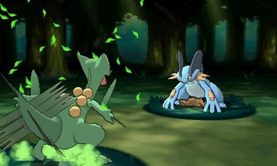 Gressåpningen, Treecko, ble mitt valg.