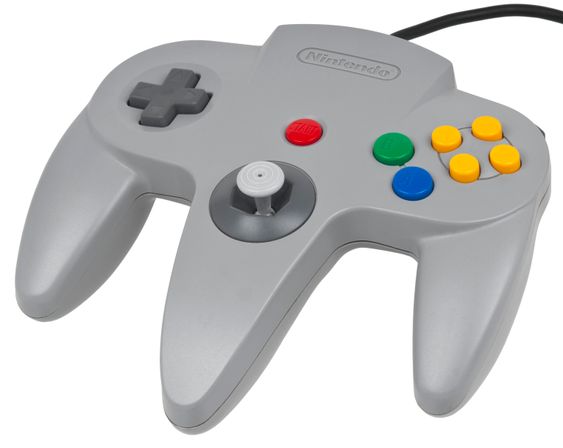 Håndkontrolleren til Nintendo 64 ble designet for Super Mario 64.