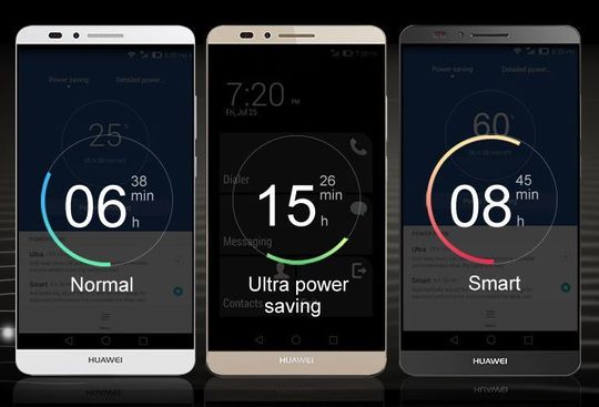 Aktiver batterisparefunksjoner for ekstra batteritid.