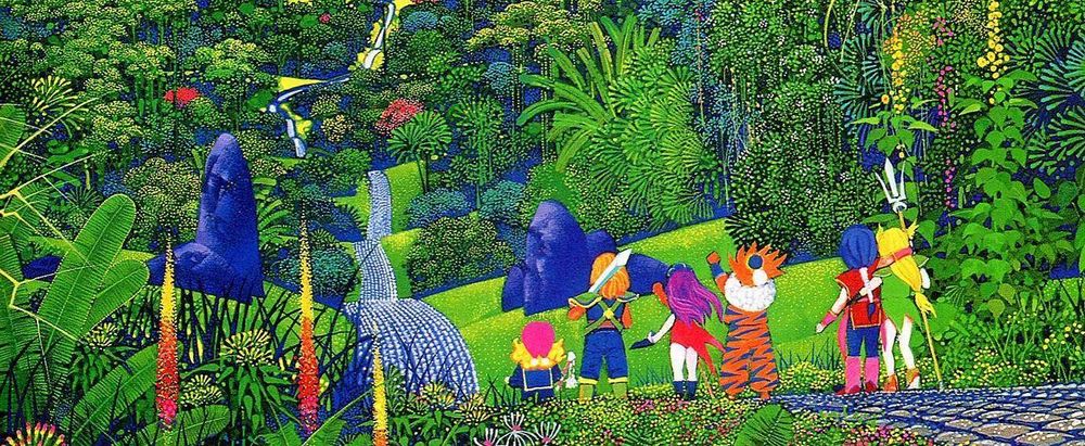 Offisiell konseptkunst fra Seiken Densetsu 3.