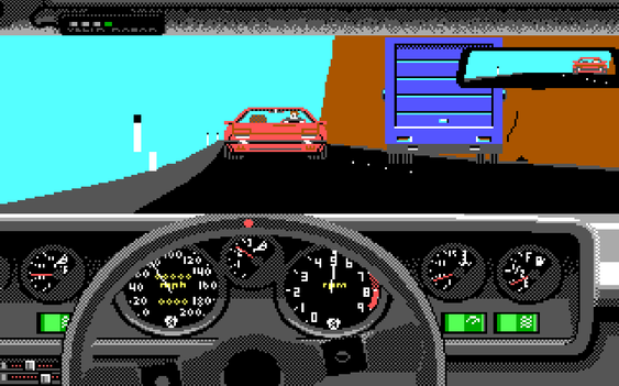 Trøbbel i Test Drive på PC.