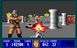 Wolfenstein 3D.