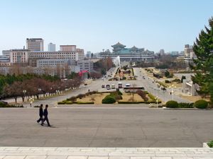 Hovedstaden Pyongyang.