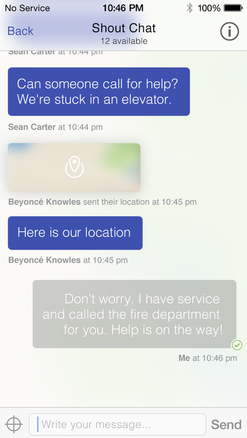 Dingsen kan ha avgjørende betydning for sikkerheten. I dette tilfellet er det tilsynelatende Beyoncé som har satt seg fast i heisen og trenger hjelp.