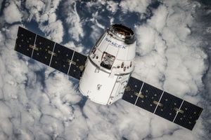 Dragon-kapselen til SpaceX.