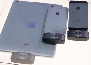 FLIR One har innebygget batteri, og en batteritid på rundt en time.