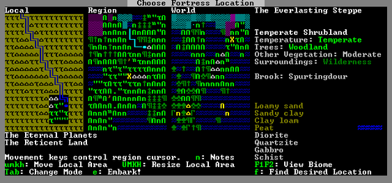 Dwarf Fortress.