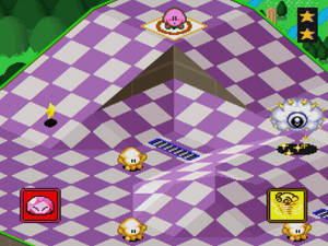 Minigolf, men ikke helt som i virkeligheten.