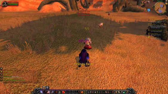 Det er mye gåing og slåssing i World of Warcraft, fant jeg ut.