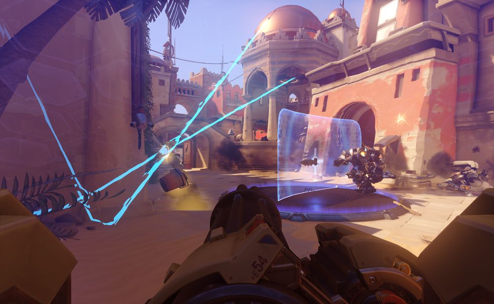 Håvard liker ikke bare skytingen i Overwatch, han vil vite mer om dette fascinerende universet.