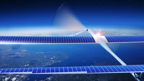 Solcelledrevne dronefly skal gi «internett til alle».