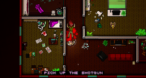 Hotline Miami er blodige saker.