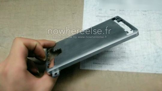 Dette kan være metallkroppen til Galaxy S6.