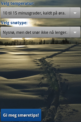 Silkeføre er litt utdatert, men du får likevel flere gode smøretips her også.