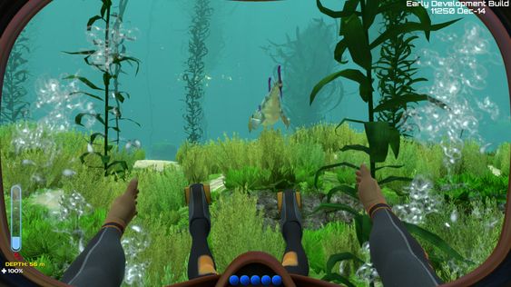 Subnautica foregår under vann.