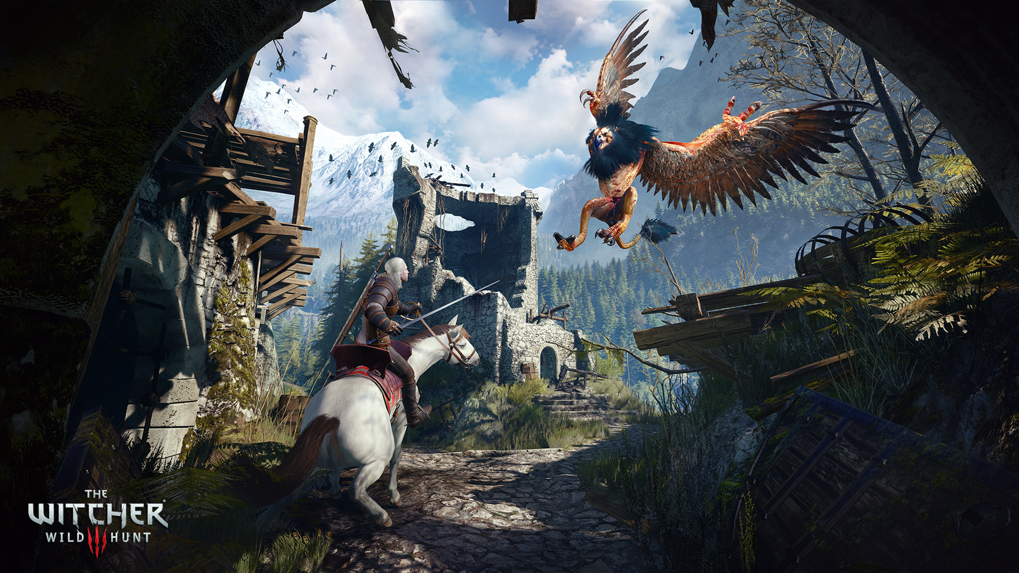 The Witcher 3 48 Minutes of Uncompressed PS4 & Xbox One Footage Showcases  One Beautiful Game