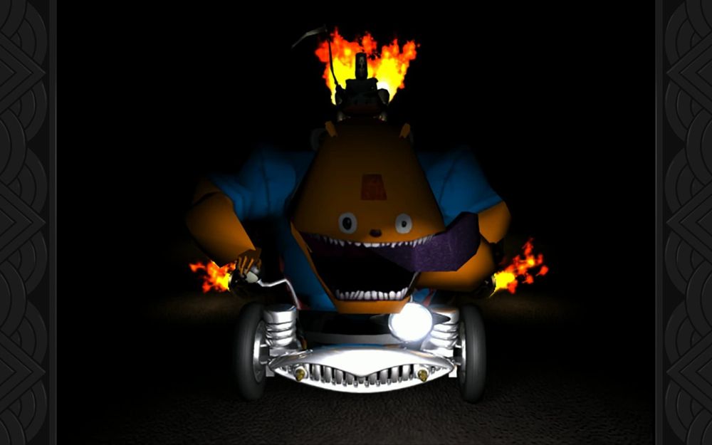 Demonen Glottis får også være med på moroa!