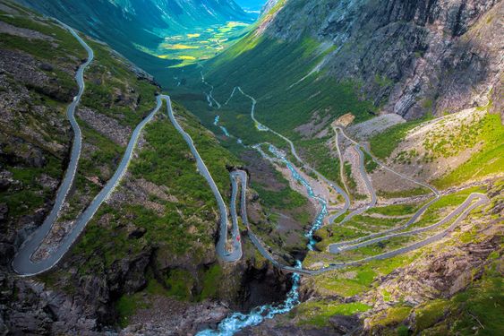 Spektakulære Trollstigen.