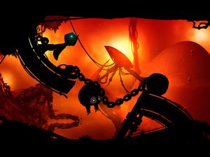 Badland. Bildet er hentet fra mobilversjonen.