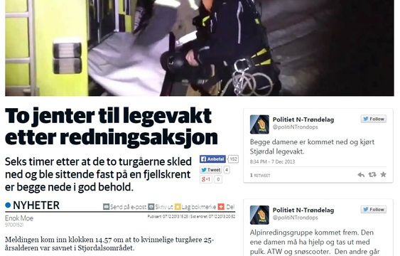 Geocaching er ikke helt risikofritt.