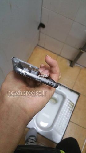 Bunnen av det som skal være Galaxy S6. Det er visse ting som minner umiskjennelig om Apple her.