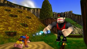 Eller noe som ligner Banjo-Kazooie?